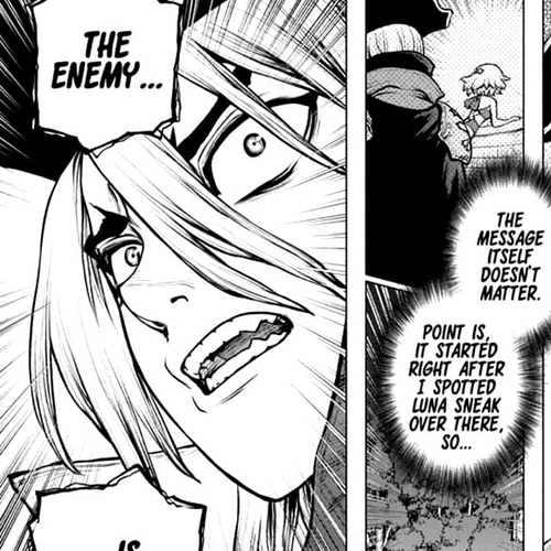 Dr. Stone Chapter 158: Who is the Scientist? cover