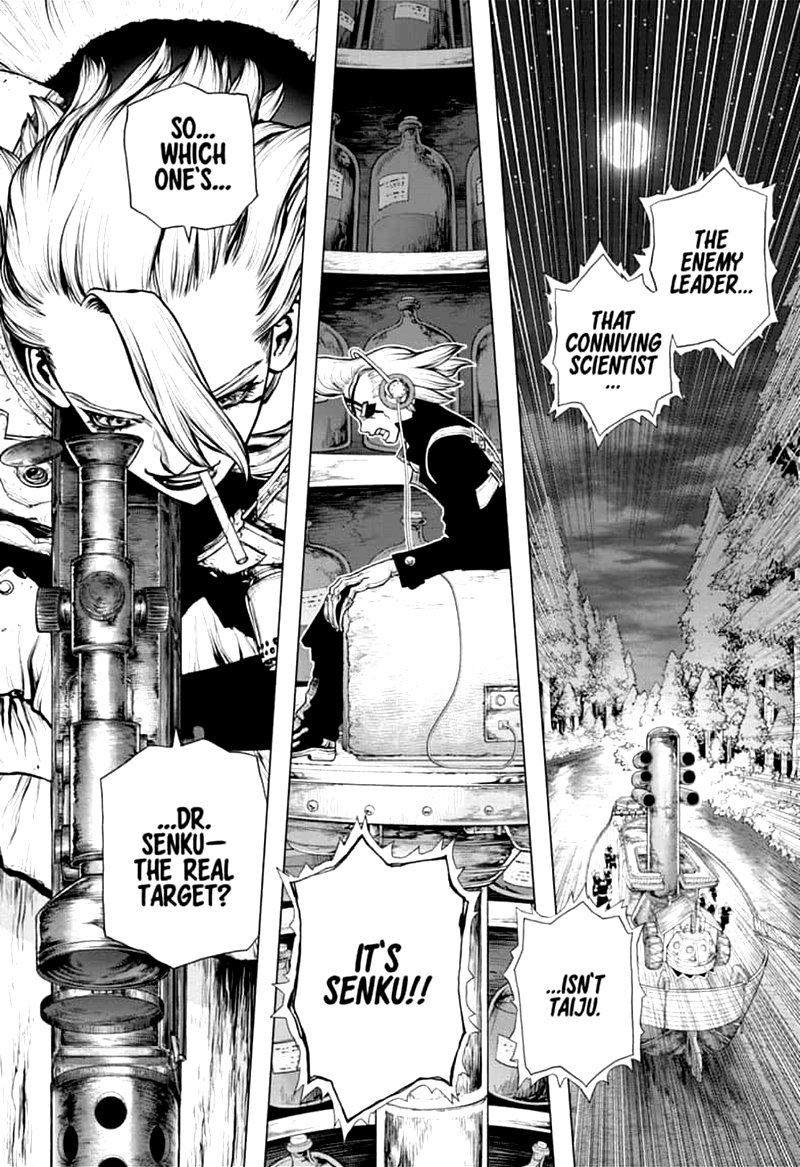 Dr. Stone Chapter 159 page 1 - Chapter 159: Lock On