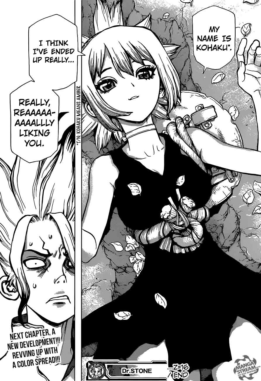 Dr. Stone Chapter 16 page 17 - Chapter 16: Kohaku