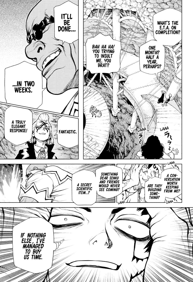 Dr. Stone Chapter 161 page 13 - Chapter 161: Craft Wars