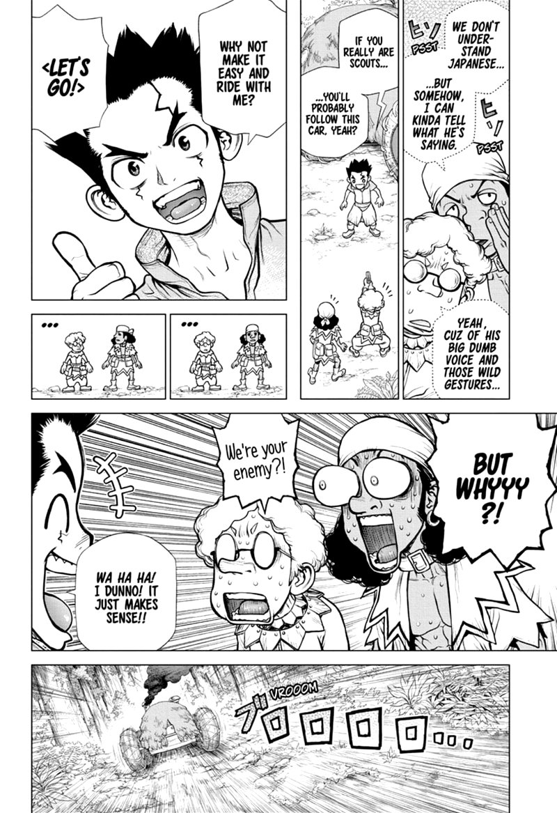 Dr. Stone Chapter 162 page 10 - Chapter 162: Down the Earth-Stained Path