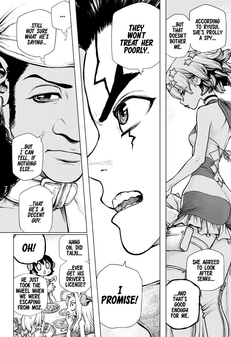 Dr. Stone Chapter 162 page 12 - Chapter 162: Down the Earth-Stained Path