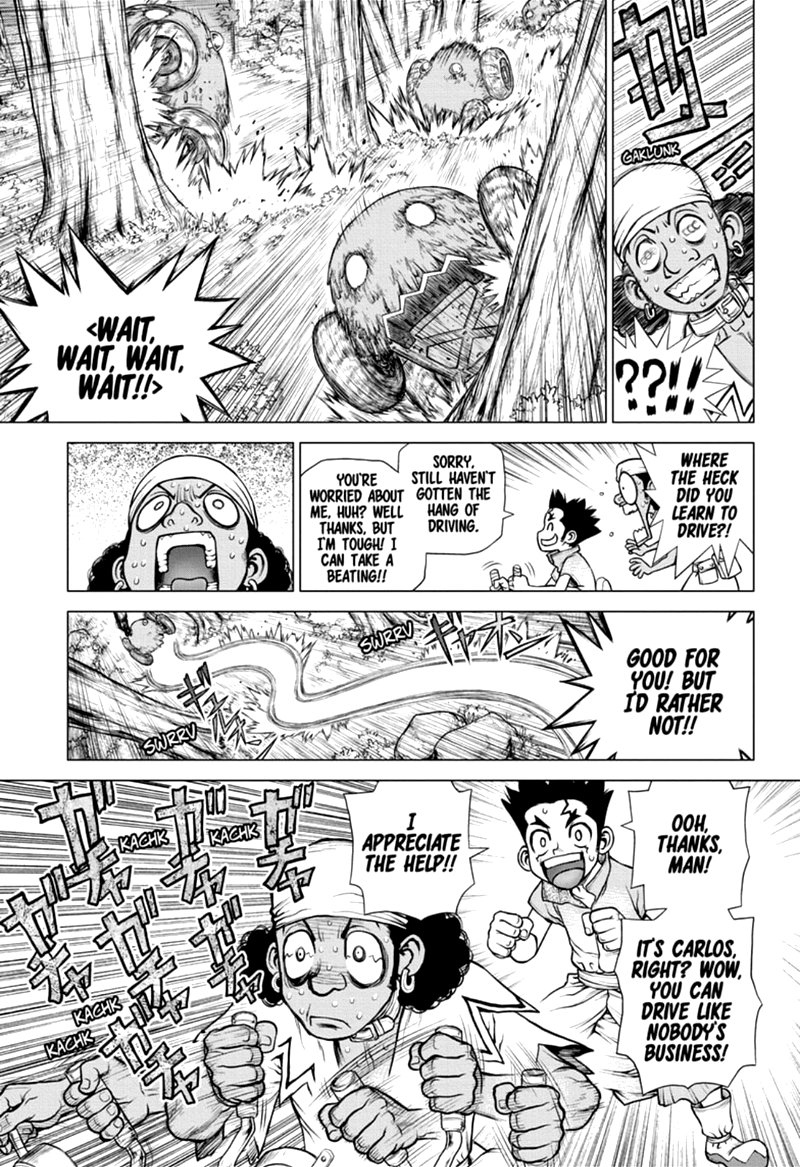 Dr. Stone Chapter 162 page 13 - Chapter 162: Down the Earth-Stained Path
