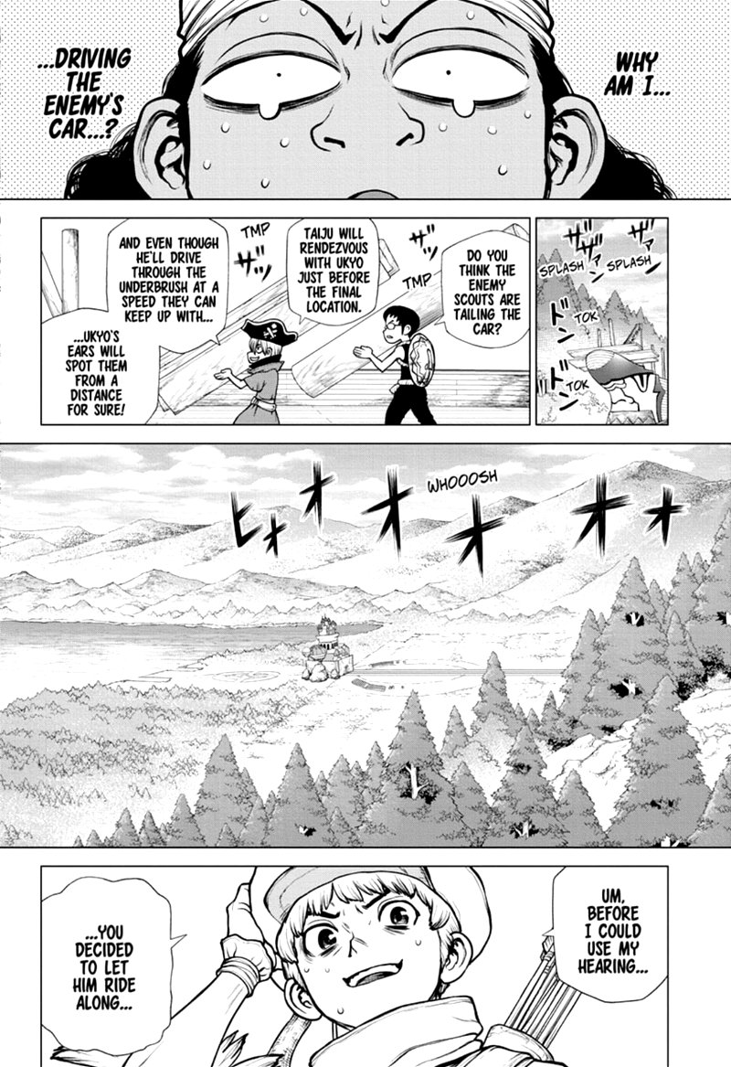 Dr. Stone Chapter 162 page 14 - Chapter 162: Down the Earth-Stained Path