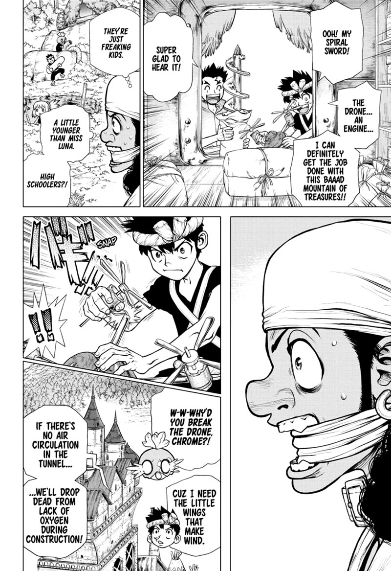 Dr. Stone Chapter 162 page 16 - Chapter 162: Down the Earth-Stained Path