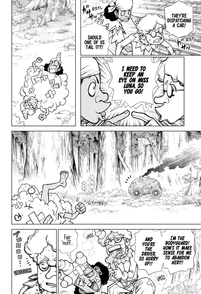 Dr. Stone Chapter 162 page 8 - Chapter 162: Down the Earth-Stained Path