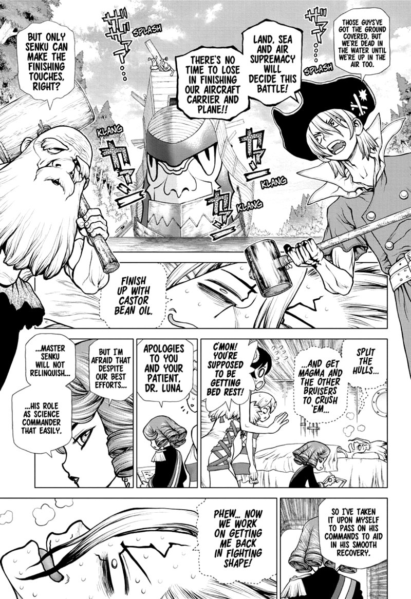 Dr. Stone Chapter 163 page 1 - Chapter 163: Multifront Final Battle