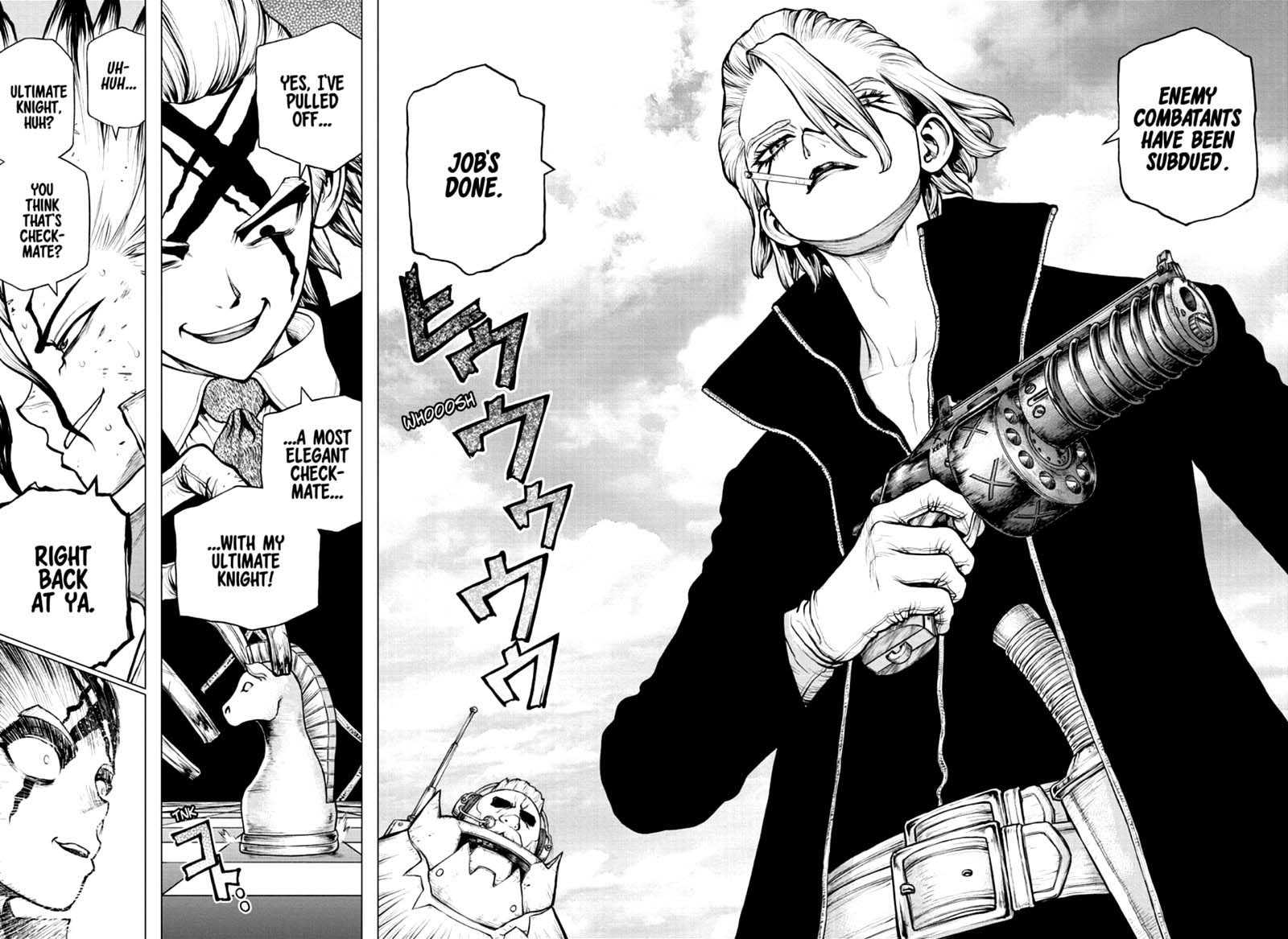 Dr. Stone Chapter 166 page 14 - Chapter 166: Ultimate Knight