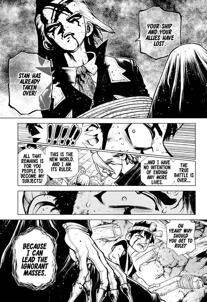 Dr. Stone Chapter 167 page 12 - Chapter 167: Different Strokes