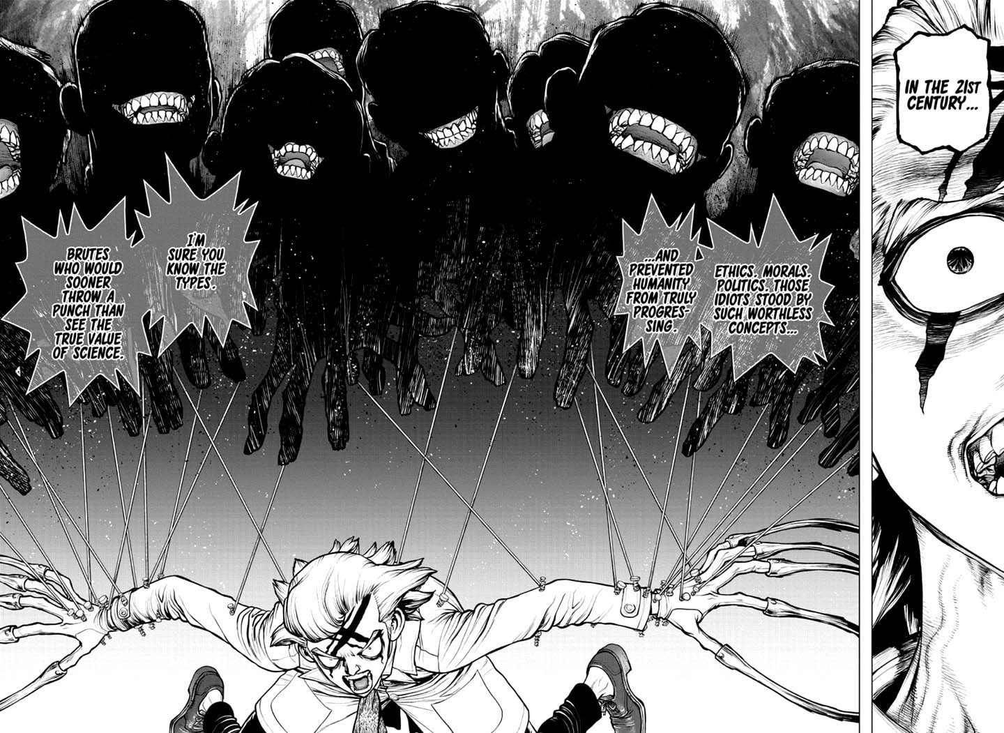 Dr. Stone Chapter 167 page 13 - Chapter 167: Different Strokes
