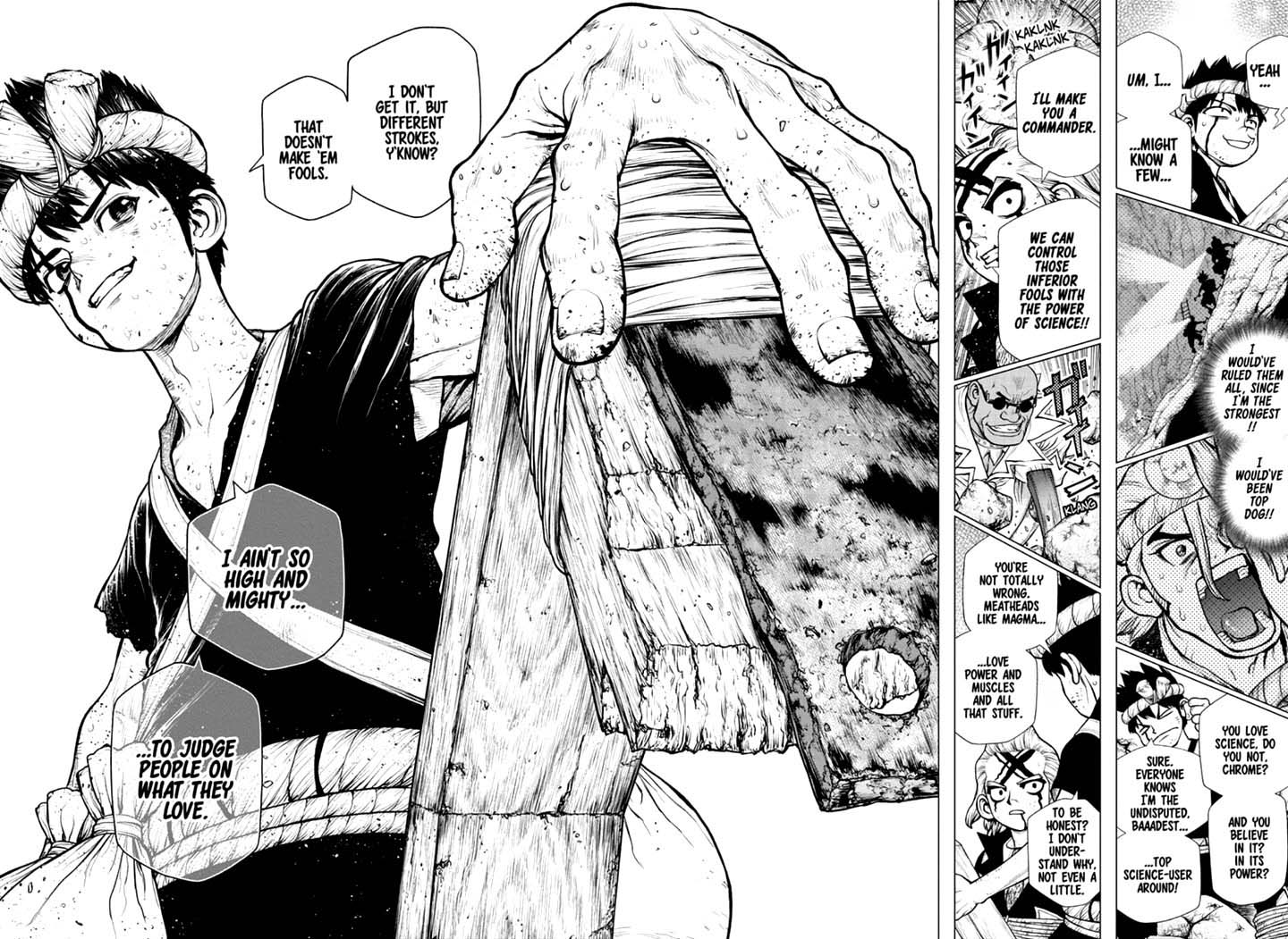 Dr. Stone Chapter 167 page 14 - Chapter 167: Different Strokes