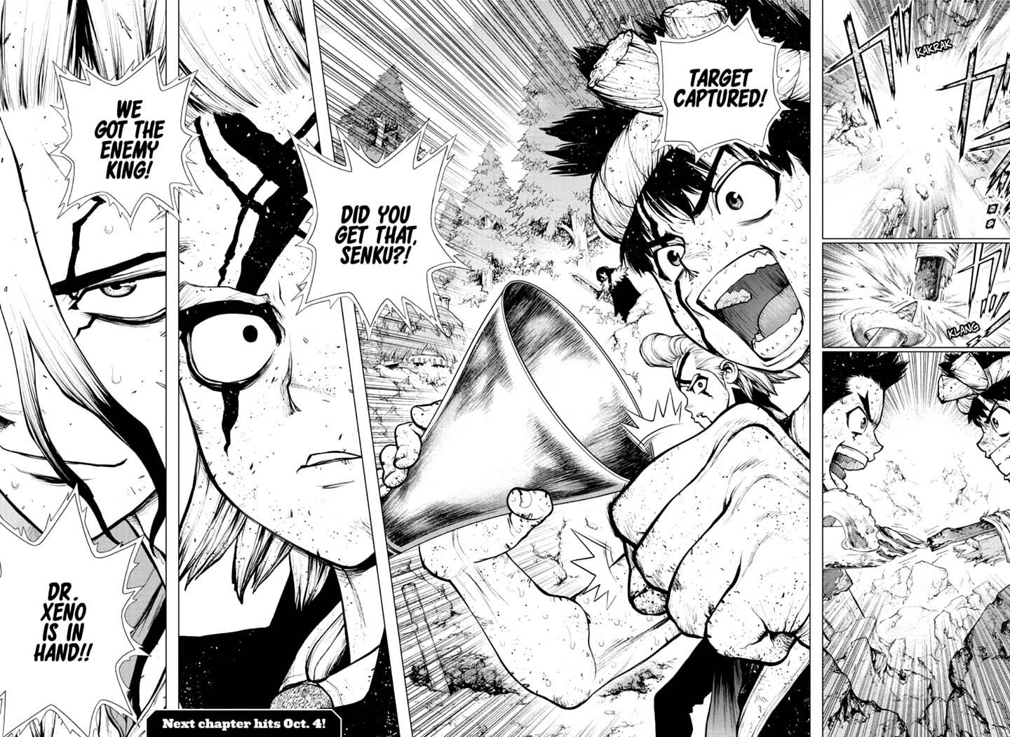 Dr. Stone Chapter 167 page 15 - Chapter 167: Different Strokes