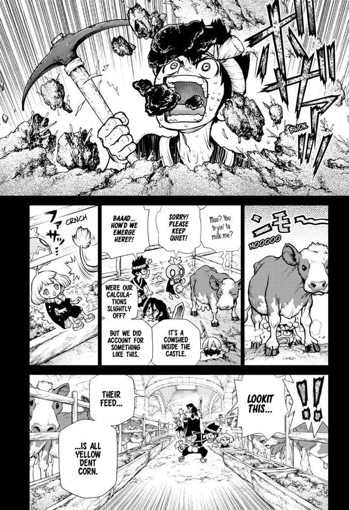 Dr. Stone Chapter 167 page 3 - Chapter 167: Different Strokes