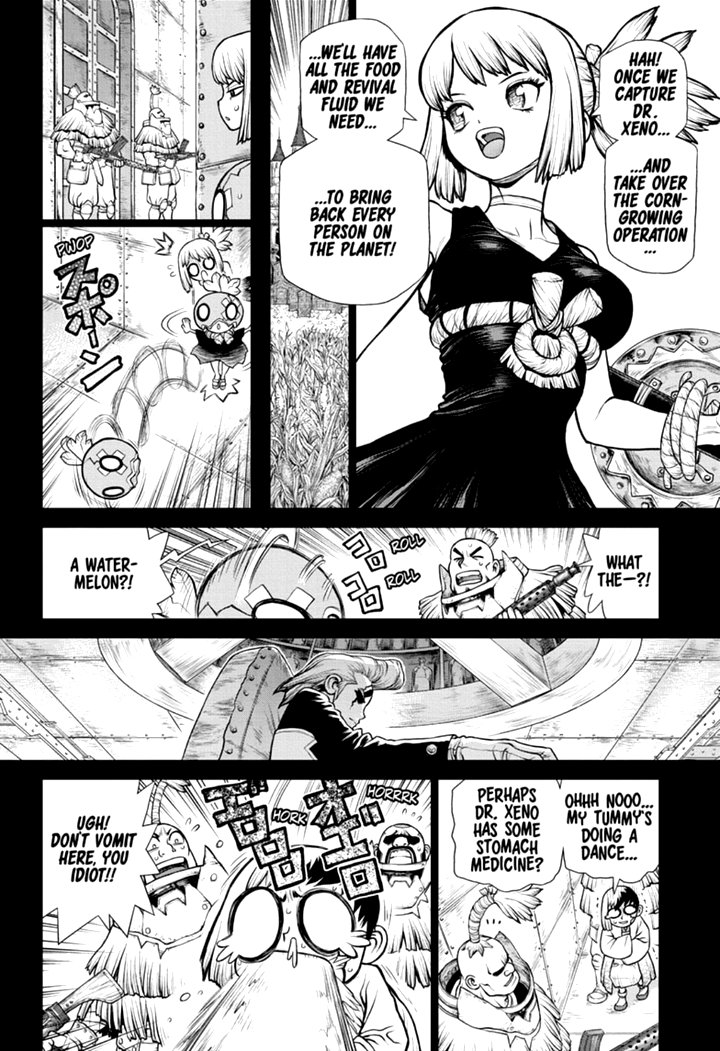 Dr. Stone Chapter 167 page 4 - Chapter 167: Different Strokes
