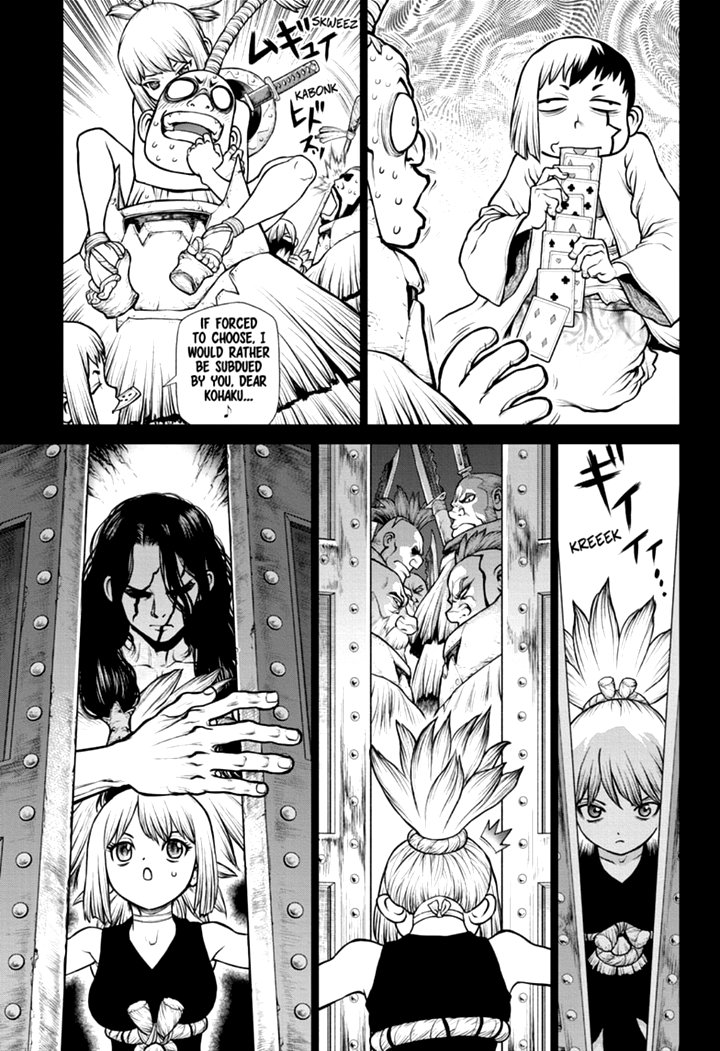 Dr. Stone Chapter 167 page 5 - Chapter 167: Different Strokes