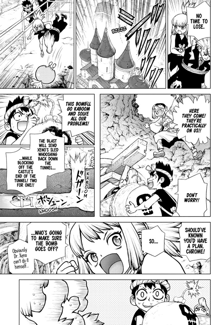 Dr. Stone Chapter 167 page 7 - Chapter 167: Different Strokes