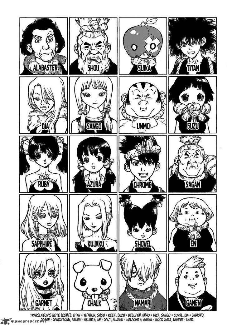 Dr. Stone Chapter 17 page 11 - Chapter 17: Nasty Looks