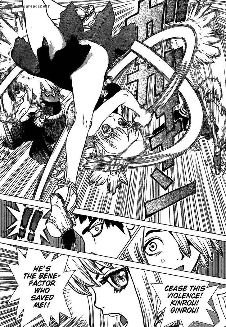 Dr. Stone Chapter 17 page 14 - Chapter 17: Nasty Looks
