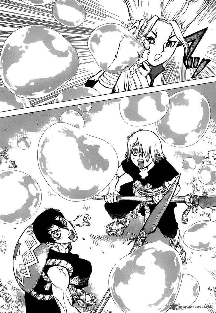 Dr. Stone Chapter 17 page 17 - Chapter 17: Nasty Looks