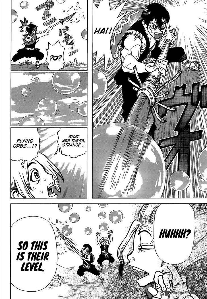 Dr. Stone Chapter 17 page 18 - Chapter 17: Nasty Looks