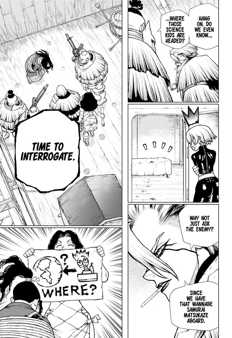 Dr. Stone Chapter 170 page 10 - Chapter 170: Staring Up at the Same Moon