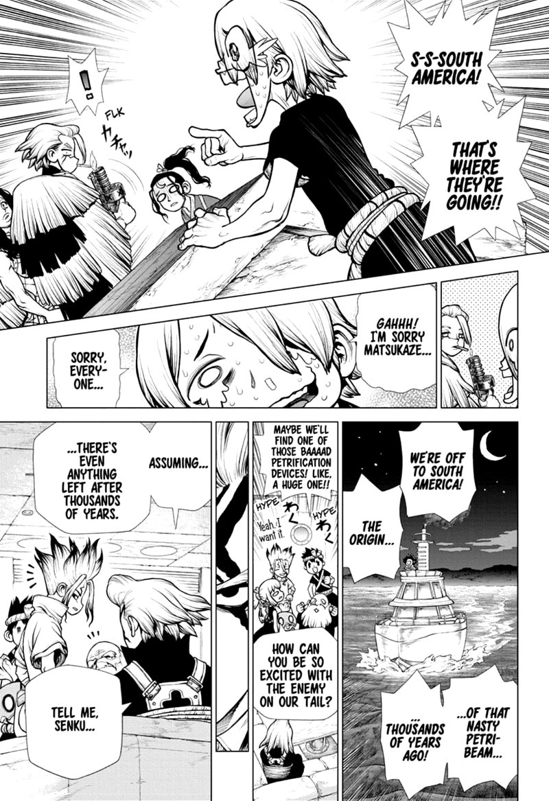 Dr. Stone Chapter 170 page 12 - Chapter 170: Staring Up at the Same Moon