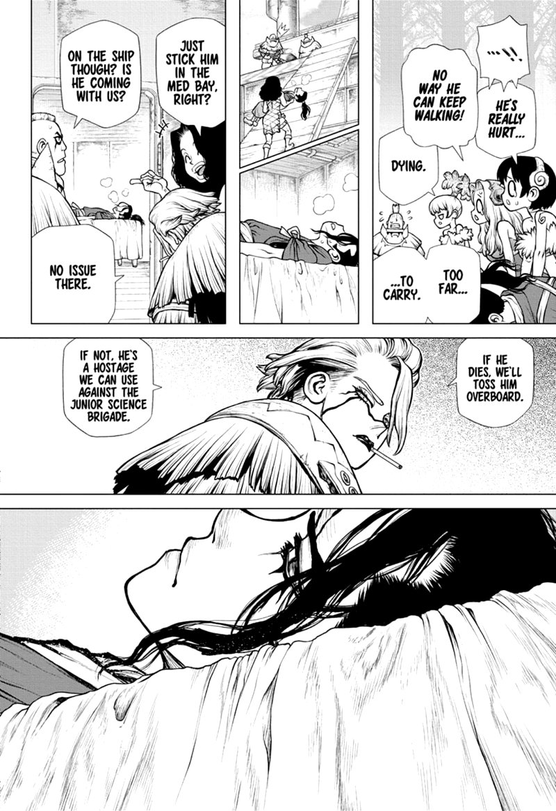 Dr. Stone Chapter 170 page 4 - Chapter 170: Staring Up at the Same Moon