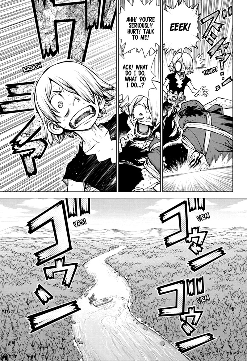 Dr. Stone Chapter 170 page 7 - Chapter 170: Staring Up at the Same Moon