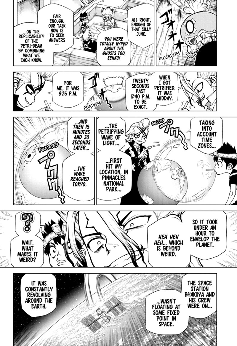 Dr. STONE manga, chapter 171, page 10 of 18