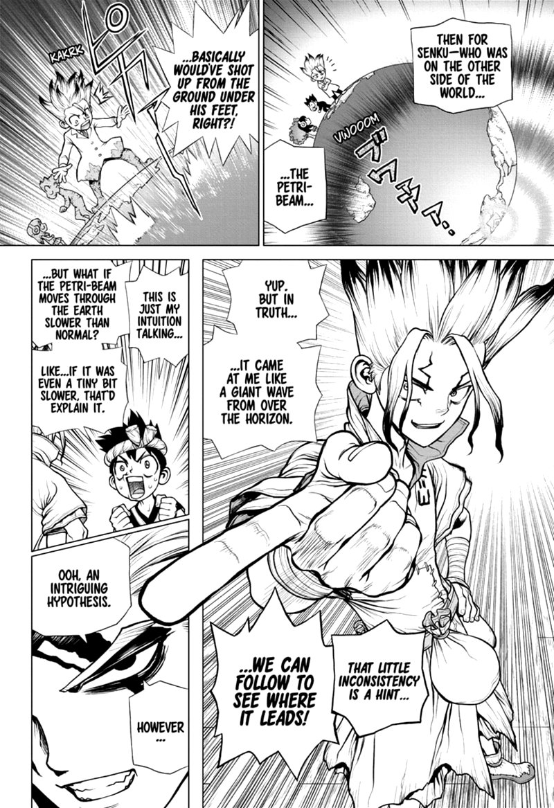 Dr. STONE manga, chapter 171, page 8 of 18