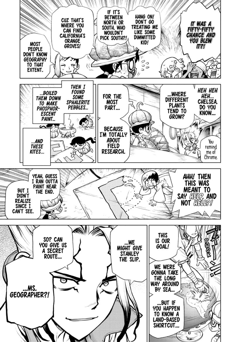 Dr. Stone Chapter 172 page 17 - Chapter 172: Marked with an X of Wisdom