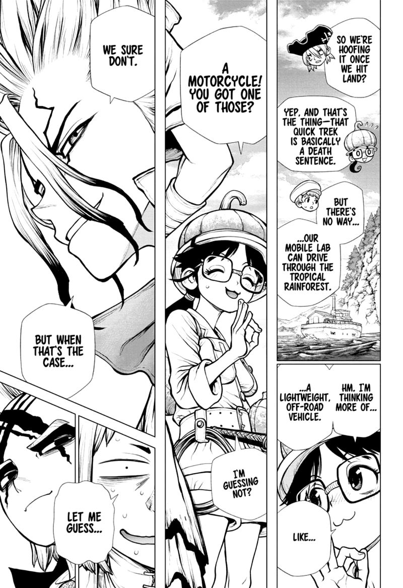 Dr. Stone Chapter 172 page 19 - Chapter 172: Marked with an X of Wisdom