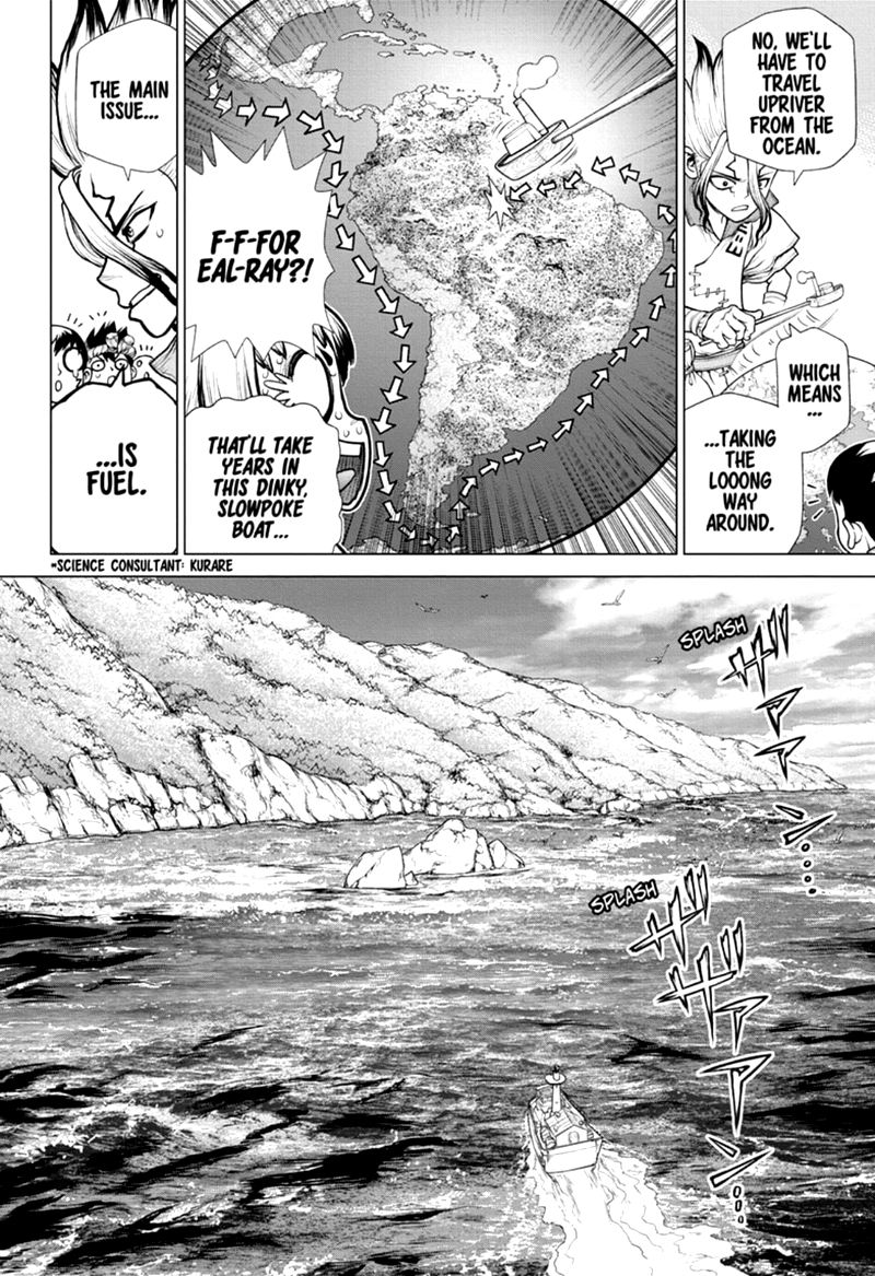 Dr. Stone Chapter 172 page 4 - Chapter 172: Marked with an X of Wisdom