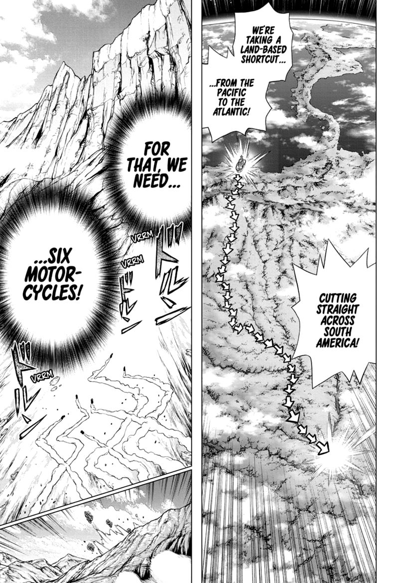 Dr. Stone Chapter 173 page 1 - Chapter 173: Earth Race