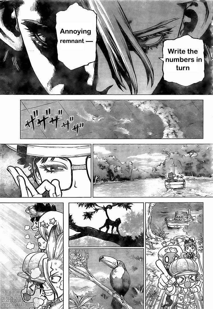 Dr. Stone Chapter 174 page 10 - Chapter 174: The Specter of the Panama Canal