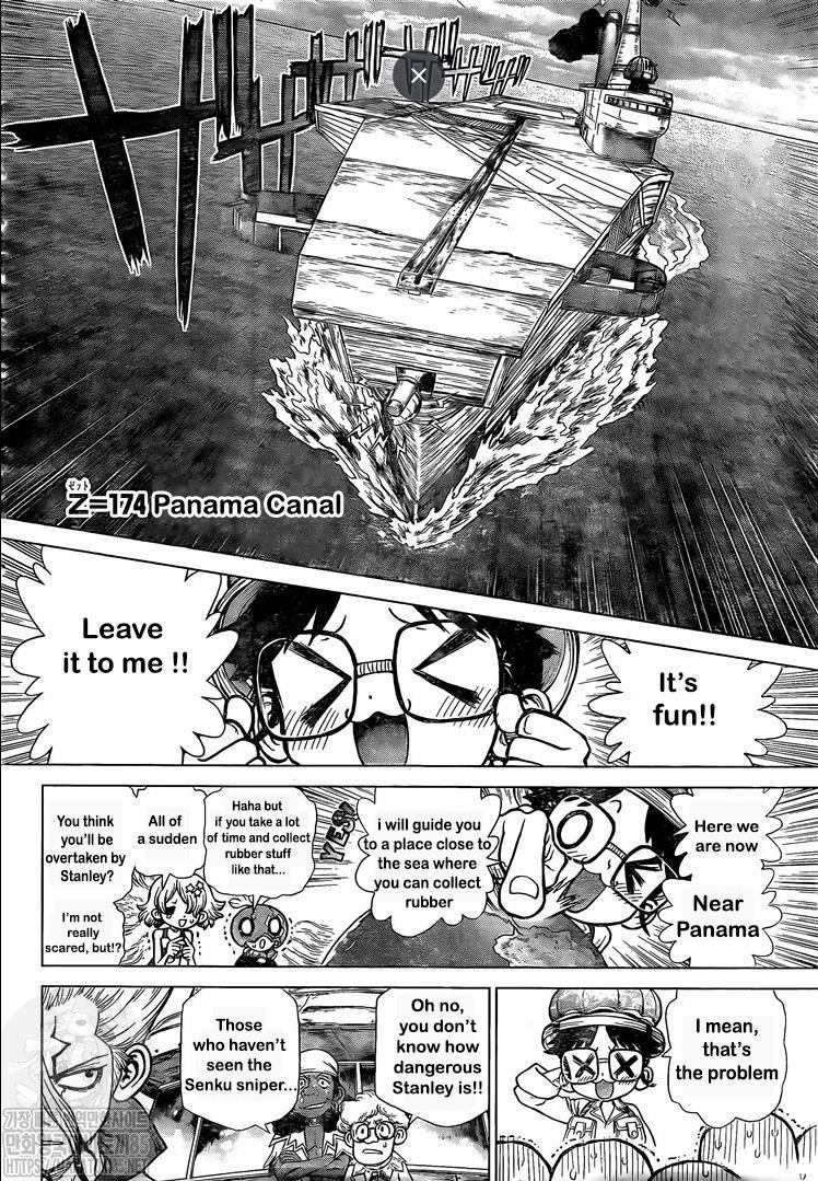 Dr. Stone Chapter 174 page 2 - Chapter 174: The Specter of the Panama Canal