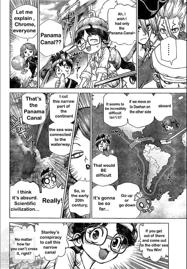 Dr. Stone Chapter 174 page 4 - Chapter 174: The Specter of the Panama Canal