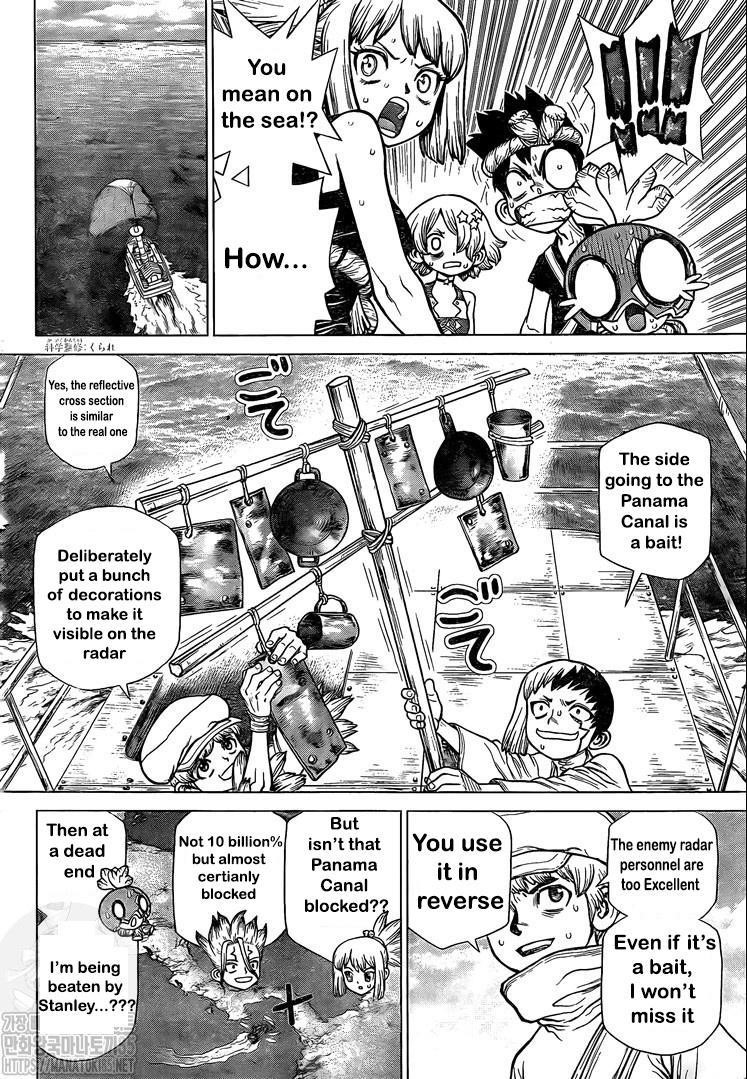 Dr. Stone Chapter 174 page 6 - Chapter 174: The Specter of the Panama Canal