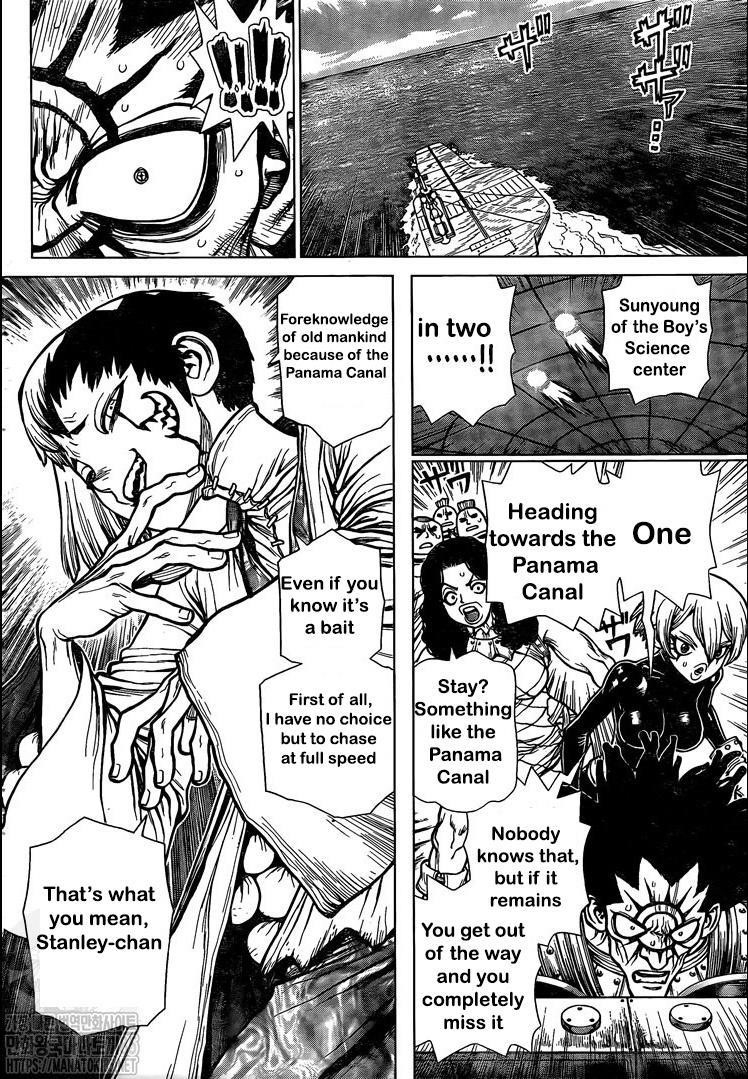 Dr. Stone Chapter 174 page 9 - Chapter 174: The Specter of the Panama Canal