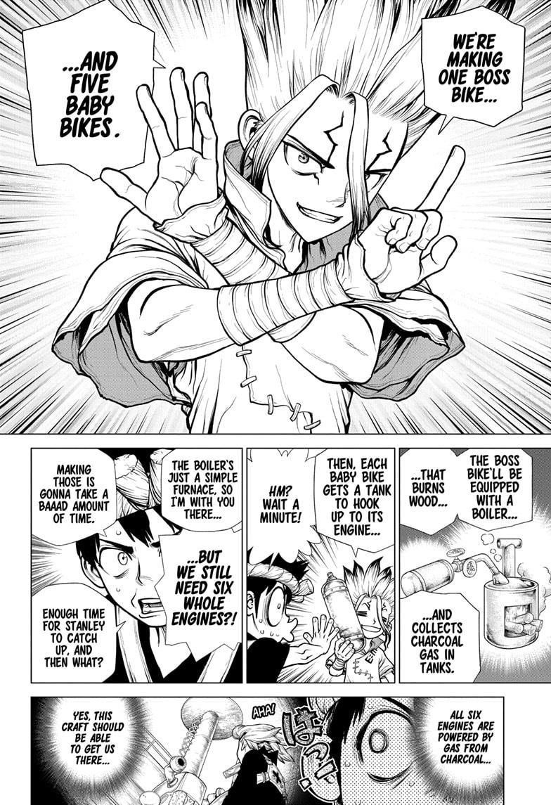 Dr. Stone Chapter 175 page 11 - Chapter 175: Ultra Race Across South America