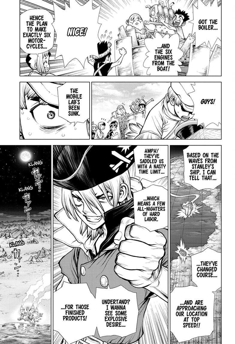 Dr. Stone Chapter 175 page 12 - Chapter 175: Ultra Race Across South America