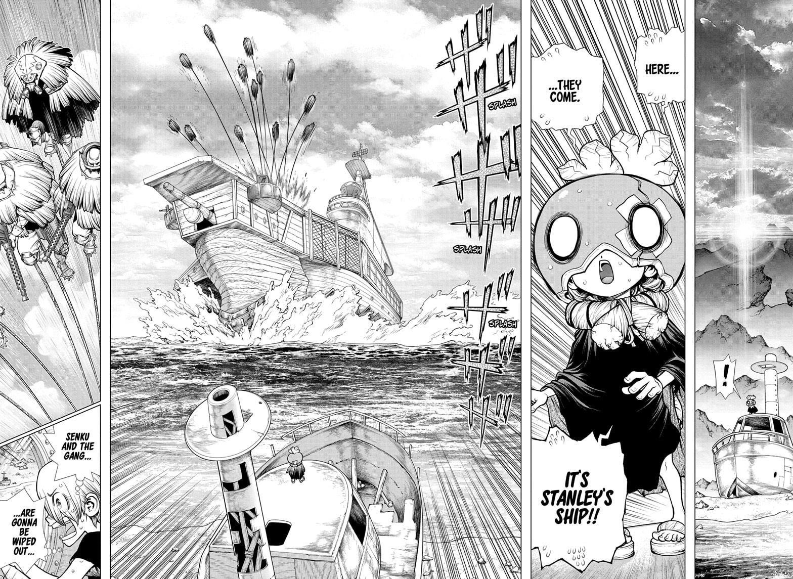Dr. Stone Chapter 175 page 13 - Chapter 175: Ultra Race Across South America