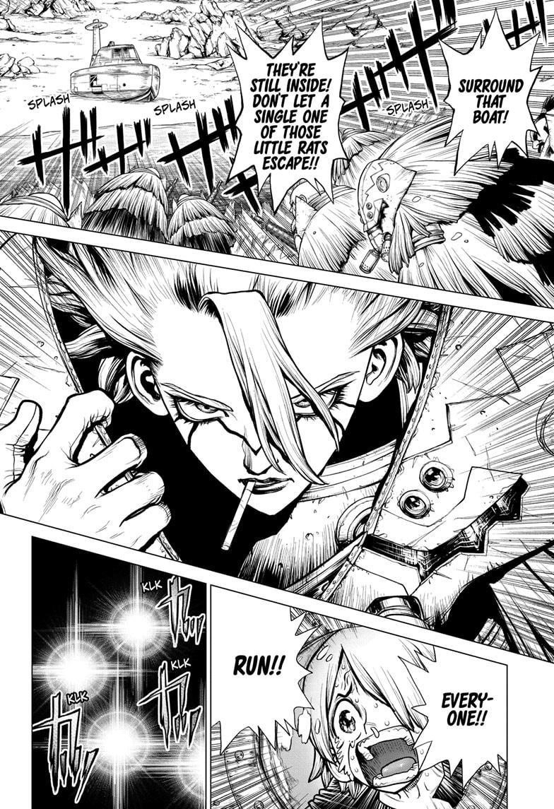 Dr. Stone Chapter 175 page 14 - Chapter 175: Ultra Race Across South America