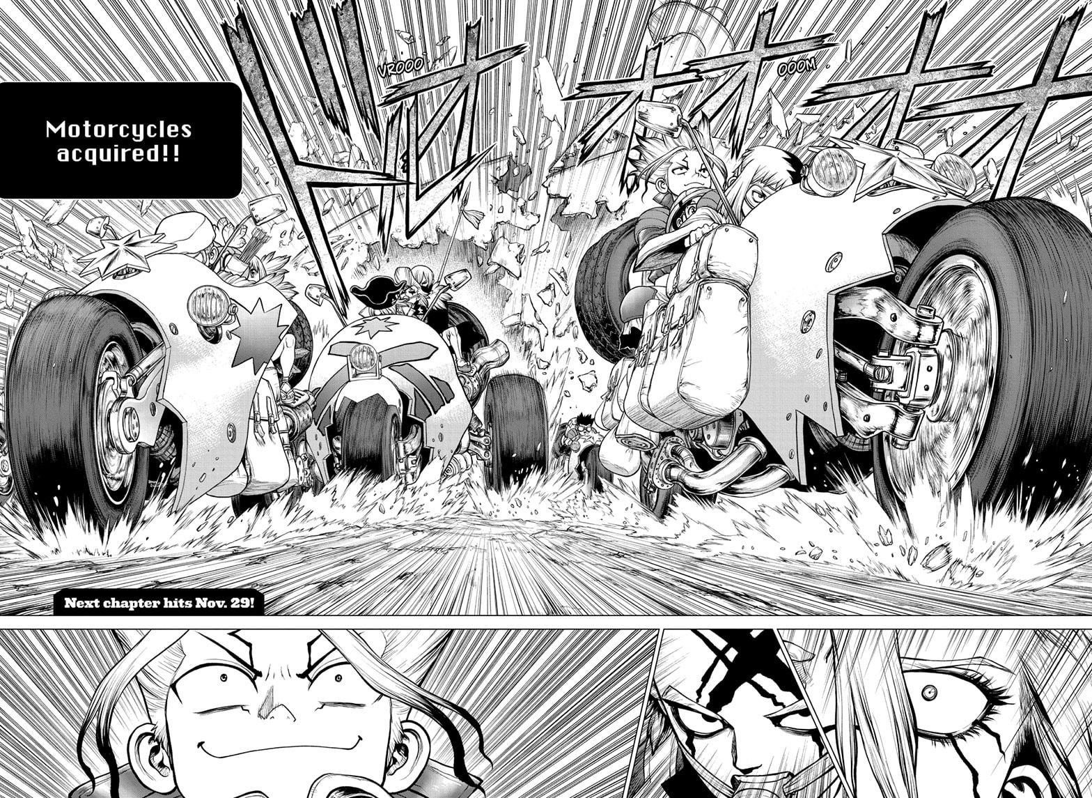 Dr. Stone Chapter 175 page 16 - Chapter 175: Ultra Race Across South America