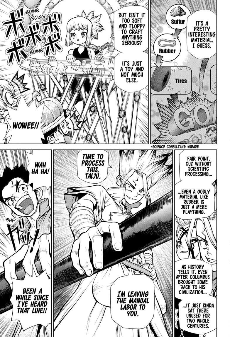 Dr. Stone Chapter 175 page 3 - Chapter 175: Ultra Race Across South America