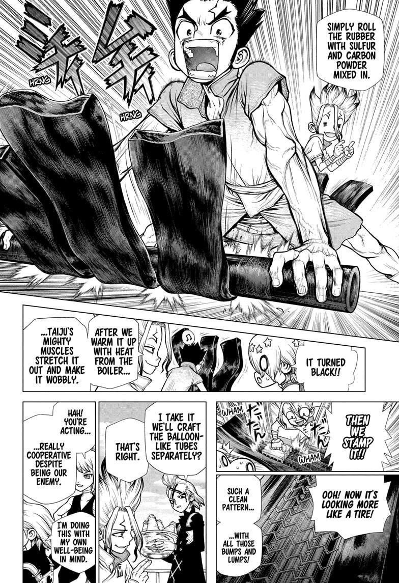 Dr. Stone Chapter 175 page 4 - Chapter 175: Ultra Race Across South America