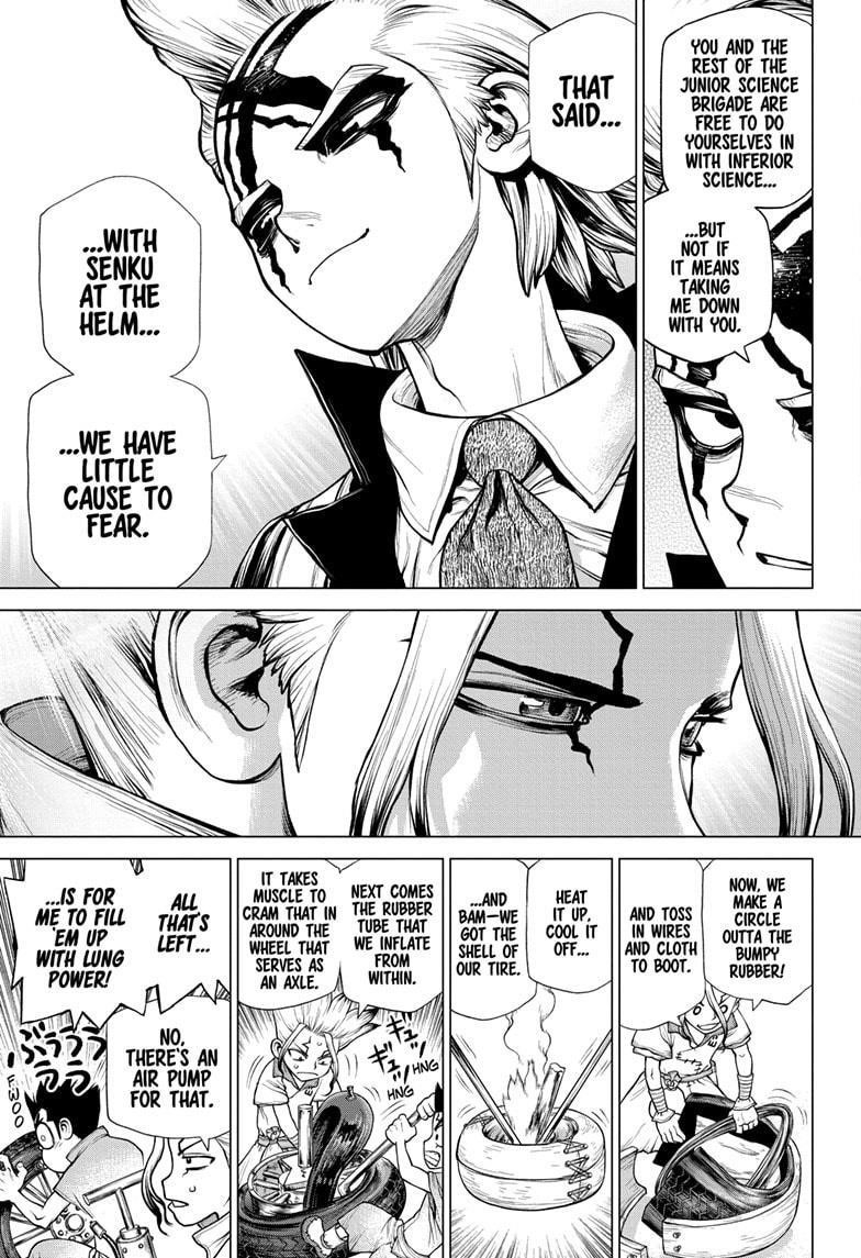 Dr. Stone Chapter 175 page 5 - Chapter 175: Ultra Race Across South America