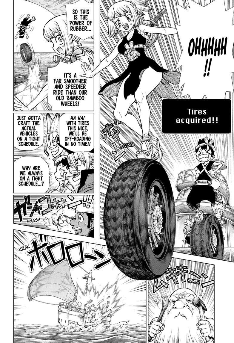 Dr. Stone Chapter 175 page 6 - Chapter 175: Ultra Race Across South America
