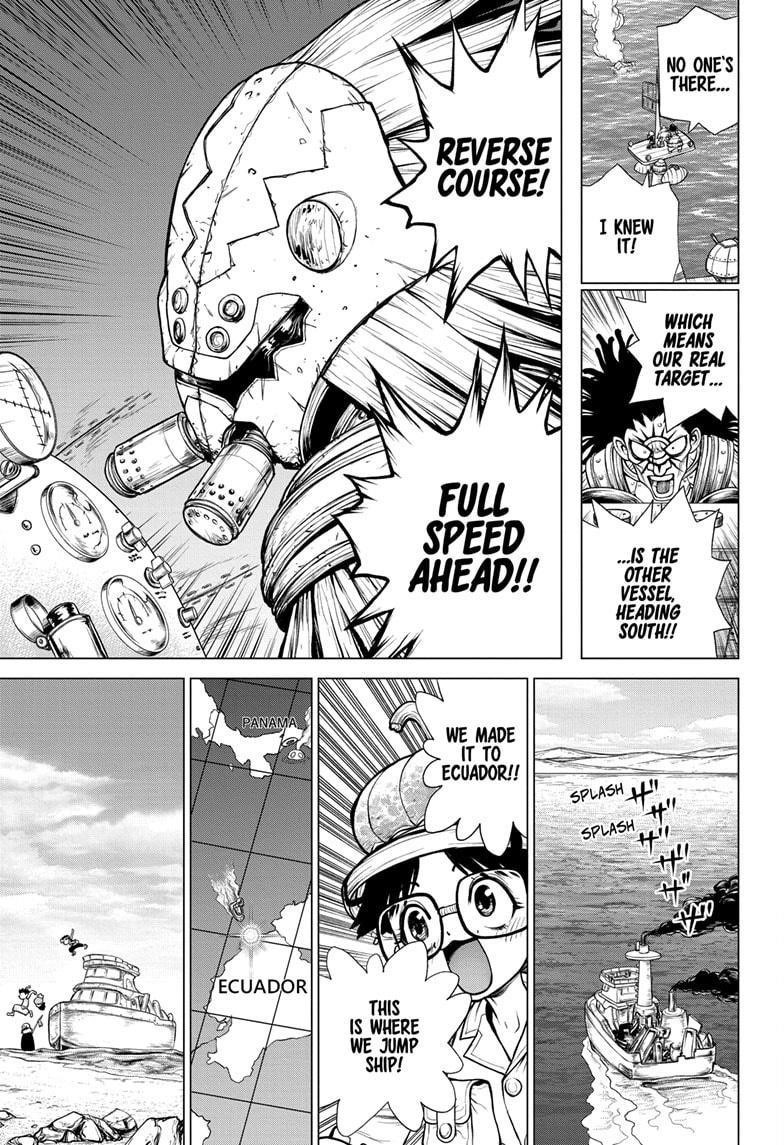 Dr. Stone Chapter 175 page 9 - Chapter 175: Ultra Race Across South America