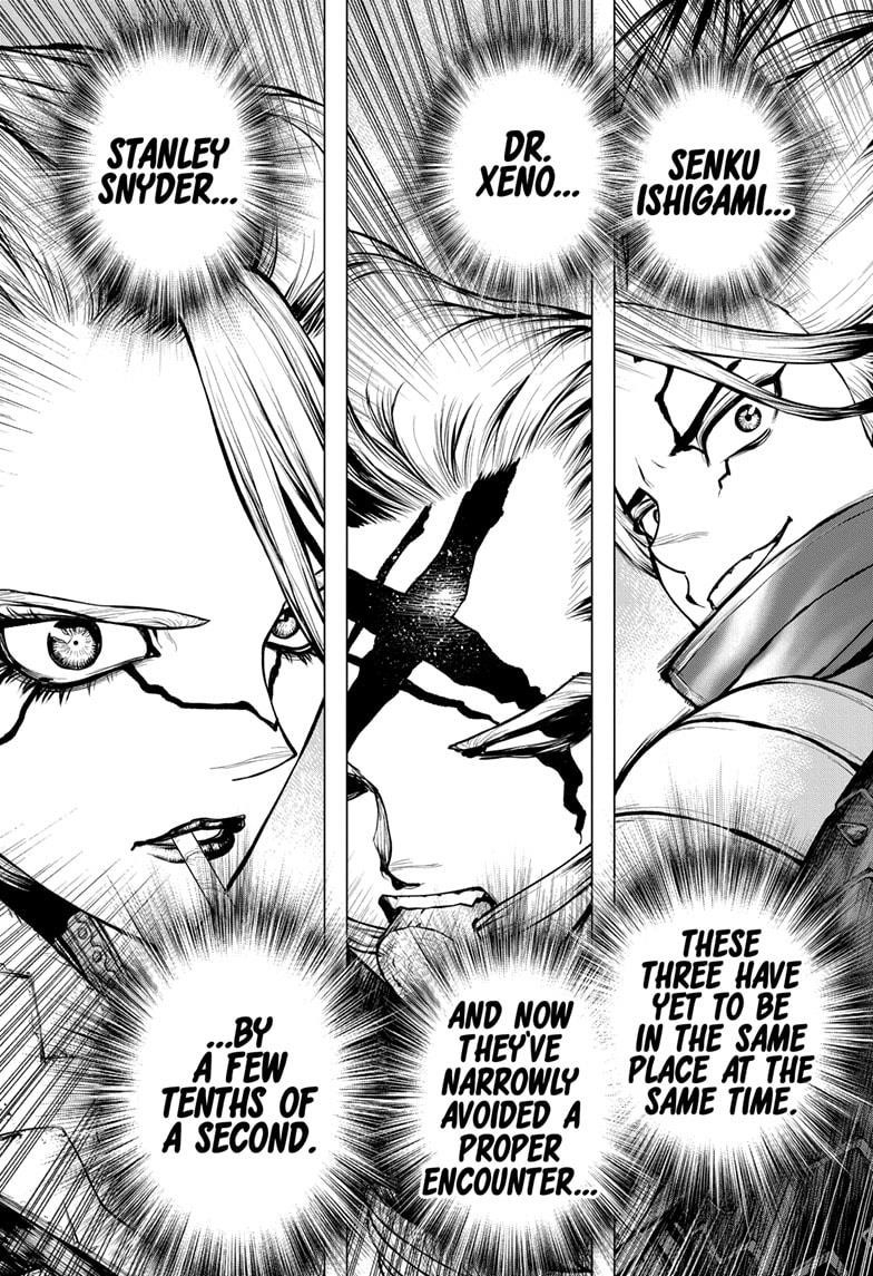 Dr. Stone Chapter 176 page 1 - Chapter 176: Net-Breaking Battle Plan